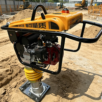 Compacteur vibrant à moteur thermique haute performance 5,5-6,5 CV pour terrassement et construction routière