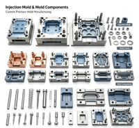 Water Pump Plastic Housing Mold Samples, Custom Injection Mold Making Precision Mold Component CNC Machining Service