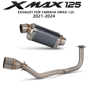 Système d'échappement XMAX125 pour Yamaha <span class=keywords><strong>XMAX</strong></span>-<span class=keywords><strong>125</strong></span> 2021-2024, kit de tuyaux d'échappement pour moto, collecteur de <span class=keywords><strong>scooter</strong></span>, silencieux Yoshimura T98 - Product Image 2