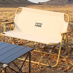 Silla de camping exterior plegable doble extendida personalizada SILLA DE exterior impermeable y duradera - Product Image 4