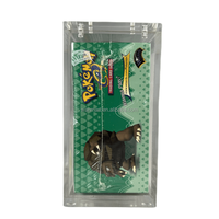 Boîte de présentation en acrylique Pokemon Booster avec couvercle magnétique Boîtier ETB résistant aux UV