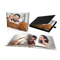 Livre d'album Photo à couverture rigide avec boîte, impression personnalisée