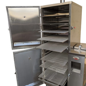 Ahumador <span class=keywords><strong>de</strong></span> Barbacoa Vertical <span class=keywords><strong>de</strong></span> Gran Capacidad para Exteriores, <span class=keywords><strong>de</strong></span> Acero Inoxidable Resistente, con Control Automático <span class=keywords><strong>de</strong></span> Temperatura - Product Image 3