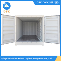 Conteneur ISO certifié 20 pieds 20GP 40HC à ouverture latérale, personnalisable pour la logistique de fret, le chargement et l'expédition