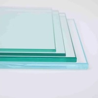 Vente en gros de feuilles de verre flotté transparent de 2 mm à 19 mm, verre de construction transparent pour fenêtres, portes, murs-rideaux et meubles