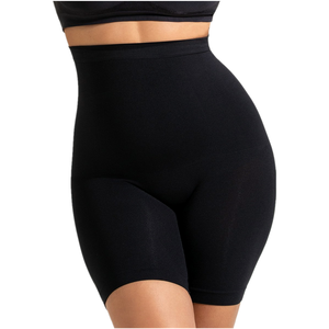 Nuevos pantalones cortos moldeadores de cintura alta para mujer, antideslizantes, para levantar la cadera, talla grande, de silicona, ropa interior femenina moldeadora del cuerpo - Product Image 2