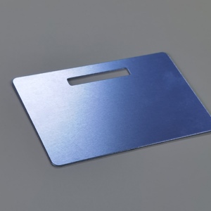 Tùy chỉnh Anodized Nhôm Màu Xanh tên nơi trống du lịch hành lý <span class=keywords><strong>tag</strong></span> - Product Image 3