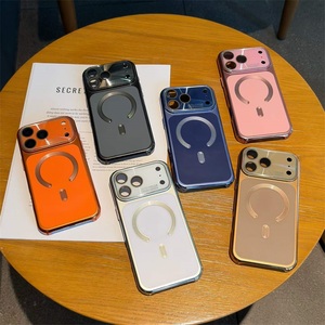 Étui de luxe <span class=keywords><strong>pour</strong></span> téléphone portable <span class=keywords><strong>iPhone</strong></span> 17 Pro Max 17 Air, accessoires magnétiques <span class=keywords><strong>pour</strong></span> téléphones mobiles <span class=keywords><strong>iPhone</strong></span> <span class=keywords><strong>11</strong></span> 12 13 14 15 16 17 - Product Image 4
