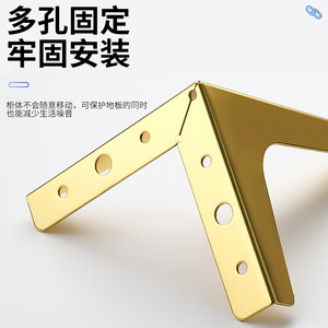 Furniture Leg Metal Heavy Duty <b>Gold</b> <b>Sofa</b> Support Minimalist Design - Product Image 5