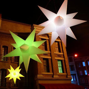 Bán Tốt Nhất Đảng Trang Trí 3M Đường Kính <span class=keywords><strong>Inflatable</strong></span> Treo Bóng Sao Ánh Sáng - Product Image 3