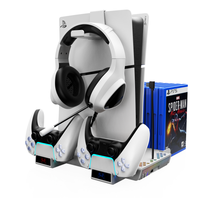 Station de refroidissement PS5 avec double station de charge PS5 Console Playstation 5