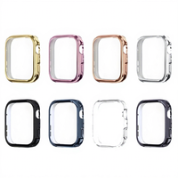 Pelindung Layar Kaca Tempered Trendybay-Casing TPU Keras Anti Gores Bingkai Cocok untuk HW Fit 4 Pro 3 Aksesori Smartwatch