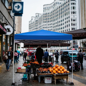 Blue Ocean – Structure de support diagonale en alliage d'aluminium, personnalisable, 3m x 3m, imperméable, avec revêtement PVC monocouche, pour extérieur, toutes utilisations commerciales - Product Image 5