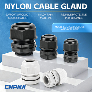 Giao Hàng Nhanh Đầu Nối Cáp PG Series PG7 PG9 PG11 PG13.5 PG16 PG21 PG29 PG36 PG42 PG48 Đầu Nối Cáp Nylon Bằng Nhựa - Product Image 1