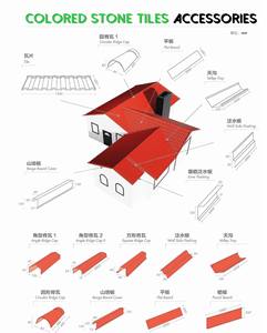 Tuiles de toit en <span class=keywords><strong>ardoise</strong></span> colorées de style moderne, résistantes à la chaleur, flexibles et imperméables pour les maisons, les appartements, les écoles, les hôtels et les ateliers - Product Image 6