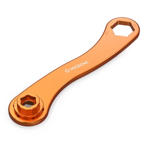 Clé à molette pour axe de roue de <span class=keywords><strong>moto</strong></span> NiceCNC 17/27/32 mm pour KTM 85 105 <span class=keywords><strong>125</strong></span> 144 150 200 250 300 350 450 500 525 530 SX SXF XCF EXC EXCF - Product Image 1