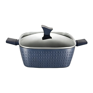 Juego de 12 Ollas y <span class=keywords><strong>Sartenes</strong></span> de Cerámica Antiadherentes Personalizables de la Serie Diamond 3D, Juego de Utensilios de Cocina de Cerámica de Aluminio Fundido por Inducción - Product Image 2