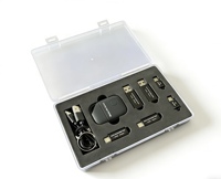 Bloqueador de Datos USB y Bloqueador de Micrófono 7 en 1, Kit de Protección de Carga y Audio, Bloqueador de Datos y Micrófono 7 en 1
