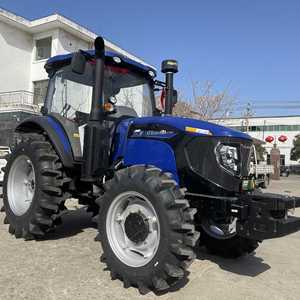 รถแทรกเตอร์ล้อเลื่อน Lovol M1404 5X ขับเคลื่อน 4 ล้อ ระบบเกียร์ สำหรับใช้งานในฟาร์ม สีฟ้า - Product Image 1