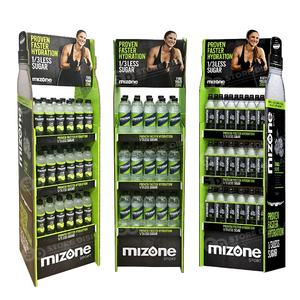 Supermarket Cardboard Beverage Beer Can Wine Soft Drink Display <b>Stand</b>, Beer Beverage Liquor Store Bottle Wine Display Rack - Product Image 3