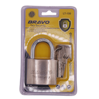 Cadenas de clé d'ordinateur de type arc de vente directe d'usine avec le cylindre en laiton solide 32-75mm