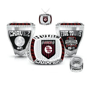 แหวนแชมป์ทีมวอลเลย์บอลซอฟต์บอลแบบกำหนดเอง - Product Image 1