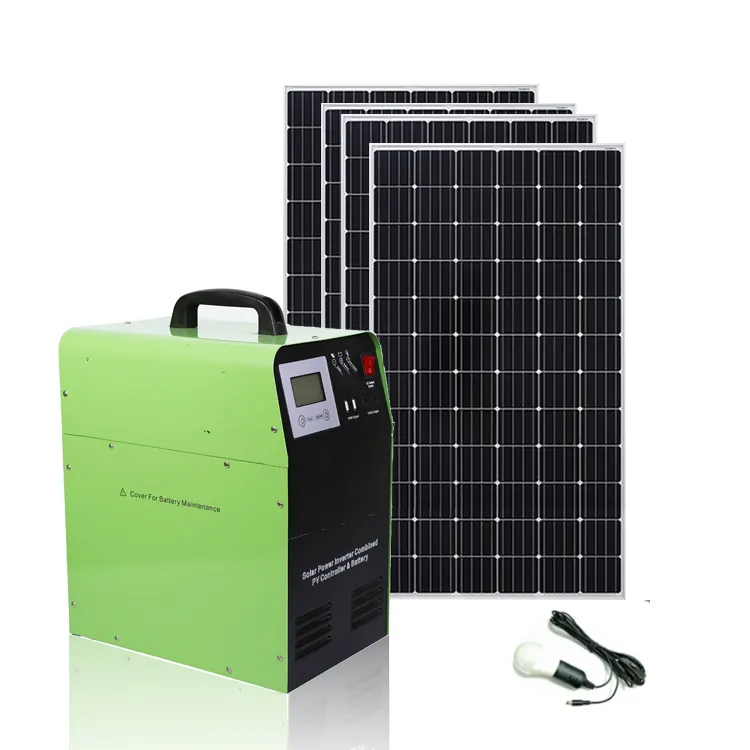 2021 mini 300w 600w 1kw 1000 watt 2000w all in one home portable solar power energy systems