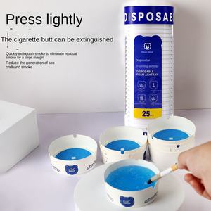 25 टुकड़े पैक धूम्रपान रहित एंटी फ्लाई ऐश पेपर शेट्रे के लिए आश्रय कक्ष - Product Image 6