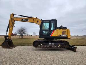 Alta calidad para Sany SY135C Excavadora usada Durable Maquinaria de construcción de segunda mano Venta China Motor de motor de núcleo de bajo precio - Product Image 3