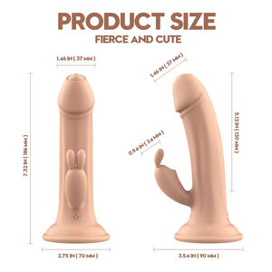 Realistic <b>Lesbian</b> Massage Products Big Penis Vaginal Bondage Rabbit Vibrator for Women <b>lesbian</b> vibrator - Product Image 6
