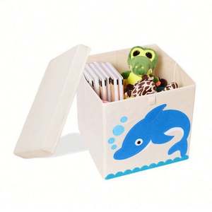 Foldable Animal Toy <b>Storage</b> <b>Box</b> Oxford <b>Cube</b> Chest Basket Organizer Toys <b>Storage</b> Organizer for Kids - Product Image 2