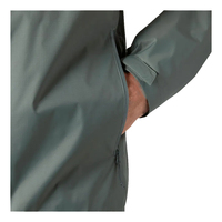 Veste coupe-vent légère et imperméable de haute qualité pour hommes, fermeture à glissière avec support à capuche, respirante et fine pour le service OEM d'automne