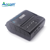 Impresora Térmica de Recibos Portátil de 80 mm con Bluetooth, Compatible con Rollos de Papel Grandes, con Carga USB para Android, iOS y Windows