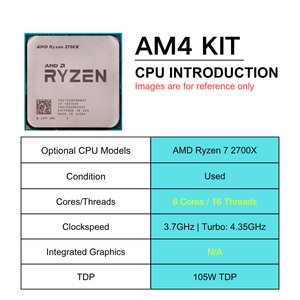 เมนบอร์ด PANDL NEW B450 MATX คอมโบพร้อมซีพียู AMD <span class=keywords><strong>Ryzen</strong></span> 7 <span class=keywords><strong>2700X</strong></span> รองรับ DDR4 2 ช่อง รองรับ XMP Gen3 X4 NVME M.2 เมนบอร์ด B450 - Product Image 2
