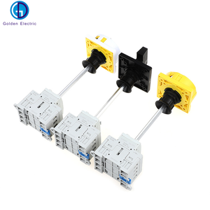 Cửa lồng vào nhau 63A 3P + N PC cài đặt vật liệu quang điện DC tải chủ chuyển đổi lồng loại DC cô lập chuyển đổi không thấm nước - Product Image 2