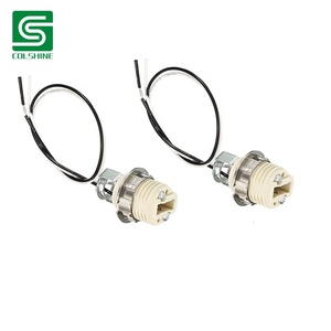 Portalámparas <span class=keywords><strong>G9</strong></span> <span class=keywords><strong>con</strong></span> soporte, enchufe halógeno de cerámica roscado <span class=keywords><strong>con</strong></span> anillo para bombilla <span class=keywords><strong>G9</strong></span> - Product Image 6