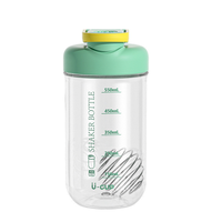 Gourde Sportive Portable en Tritan Sans BPA, Sûre pour les Aliments, Anti-Fuite, Compatible Lave-Vaisselle, à Boire Directement, Réutilisable, Idéale pour la Rentrée Scolaire des Filles et des Enfants