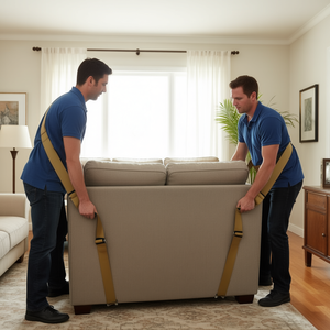 Correas de hombro ajustables de 3 m y 60 mm de ancho, eslinga de nivelación de carga para sistema de mudanza de muebles, modelo D0100X3KXAP - Product Image 2