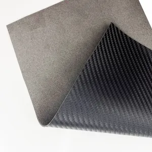 Material de cuero resistente al desgaste, tela de cuero de microfibra para zapatos de seguridad