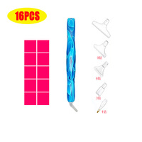 5D bricolage diamants Spot Drill Set accessoire résine coloré perceuse stylo outils Kit pour la peinture au diamant