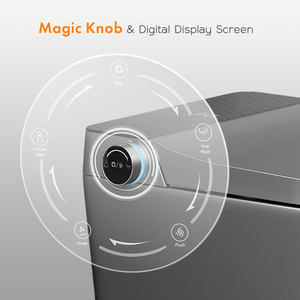 Siège de toilette intelligent moderne suspendu au mur <span class=keywords><strong>gris</strong></span> - Product Image 4