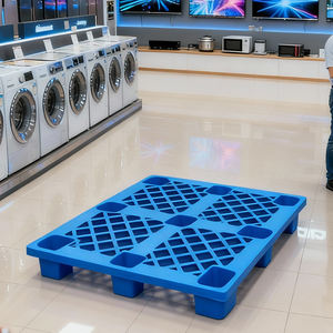 Plateau en plastique étanche à l'humidité à grille, grand 1200*1000*140mm C, utilisé pour les entrepôts de supermarchés et les plateaux industriels surélevés d'usine - Product Image 1