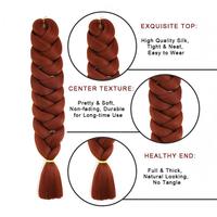 BELEZA 30 #     Extensions per capelli afro Yaki grandi ed economiche, con texture naturale, da 82 pollici, 165g, per trecce e dreadlock africani