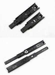 Glissières ultra-courtes pour tiroirs de 45 mm de large (4, 5, 6, 8 pouces) avec guides à billes triple pliage pour armoires de cuisine et salle à manger - Product Image 6