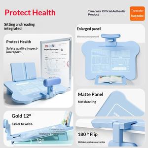 <span class=keywords><strong>Corrector</strong></span> <span class=keywords><strong>de</strong></span> Postura <span class=keywords><strong>de</strong></span> Plástico para Estudiantes <span class=keywords><strong>de</strong></span> Primaria, Soporte <span class=keywords><strong>de</strong></span> Escritorio para <span class=keywords><strong>Libros</strong></span>, Tipo Estante, para la Escritura <span class=keywords><strong>de</strong></span> Niños - Product Image 4