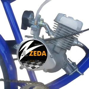 ZEDA 바이시모터 2 스트로크 자전거 엔진 키트 80cc 60cc 100cc 레이싱 바이크 모터 가스 스쿠터 엔진