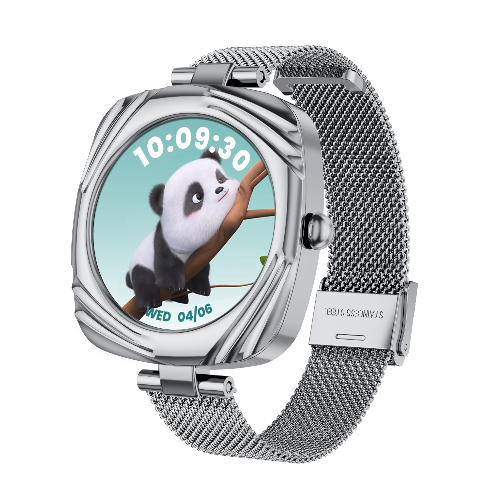 Silver with two bezel
