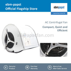 Ventilateur centrifuge de refroidissement OEM à double entrée, à roulements à billes, 146 mm, 230 VAC, 230 W, 1850 tr/min, 1,01 A, galvanisé à chaud, pour D2E146-CD51-09 - Product Image 2