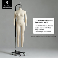 Großhandel Bekleidungsgeschäft Schneiderpuppe Stoff-Schaufensterpuppe Weiblicher Torso Hängende Schneiderpuppe für Modedesigner