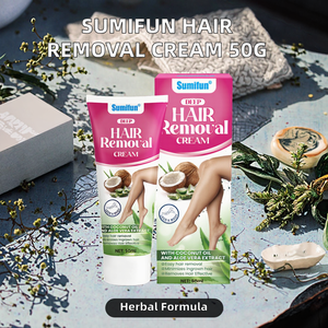 ครีมกำจัดขนสมุนไพรคุณภาพสูง ซูมิฟุน สำหรับป้องกันผมร่วงบริเวณร่างกาย มือ และขา ขนาด 50 กรัม - Product Image 2